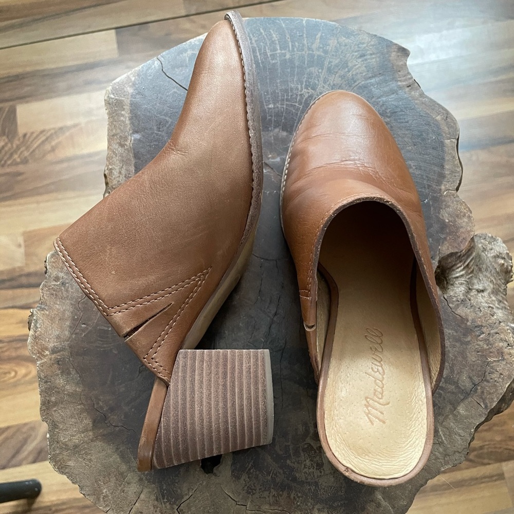 Madewell Mules (leather clogs)
